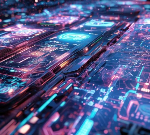 科技美学，未来之选—炫高科技动态壁纸的现代解决方案
