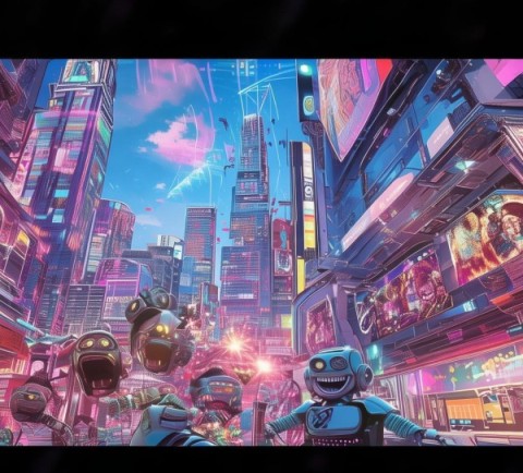 科技与笑语，搞笑科技动态壁纸