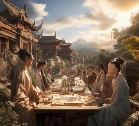 中华文明，创新者自足，文化传承与创新的完美平衡