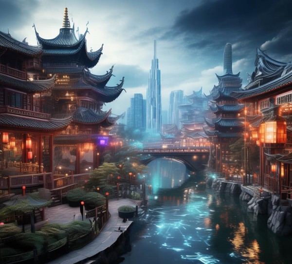 古风科技,从历史到当代的视觉之旅 古风科技,从历史到当代的视觉之旅