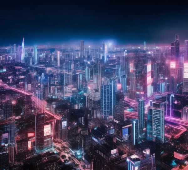 暗夜炫彩科技动态壁纸,从未来到生活的完美诠释 暗夜炫彩科技动态壁纸,从未来到生活的完美诠释