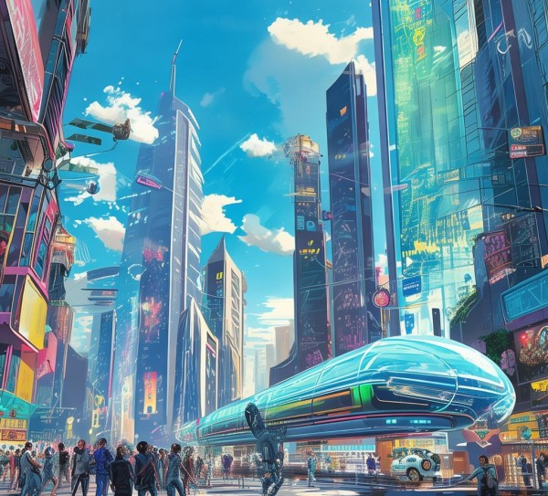 未来科技动态,漫画中的未来图景 未来科技动态,漫画中的未来图景